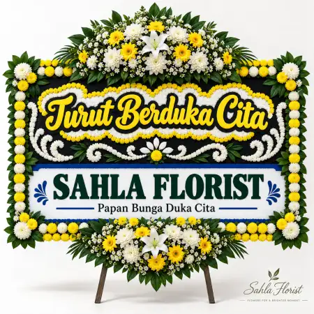 Papan Bunga Duka Kenjeran